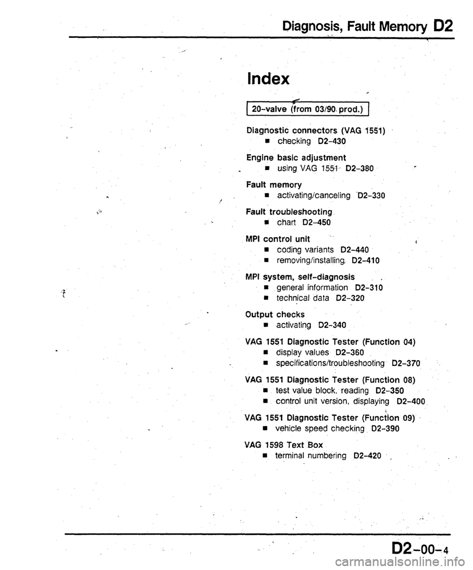 AUDI 80 90 COUPE 1988  Service Repair Manual 