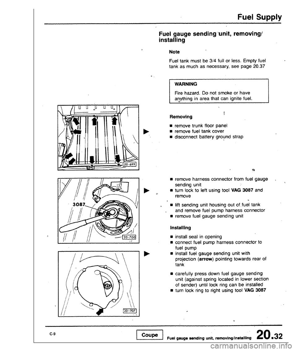 AUDI 80 90 COUPE 1988 Service Repair Manual AUDI 80 90 COUPE 1988 Service Repair Manual