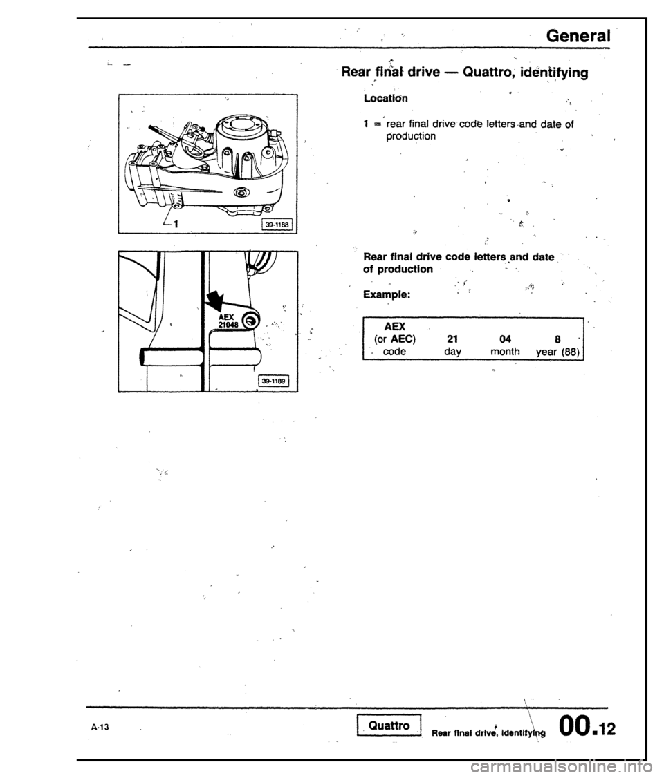 AUDI 80 90 COUPE 1988 Service Owners Manual AUDI 80 90 COUPE 1988 Service Owners Manual