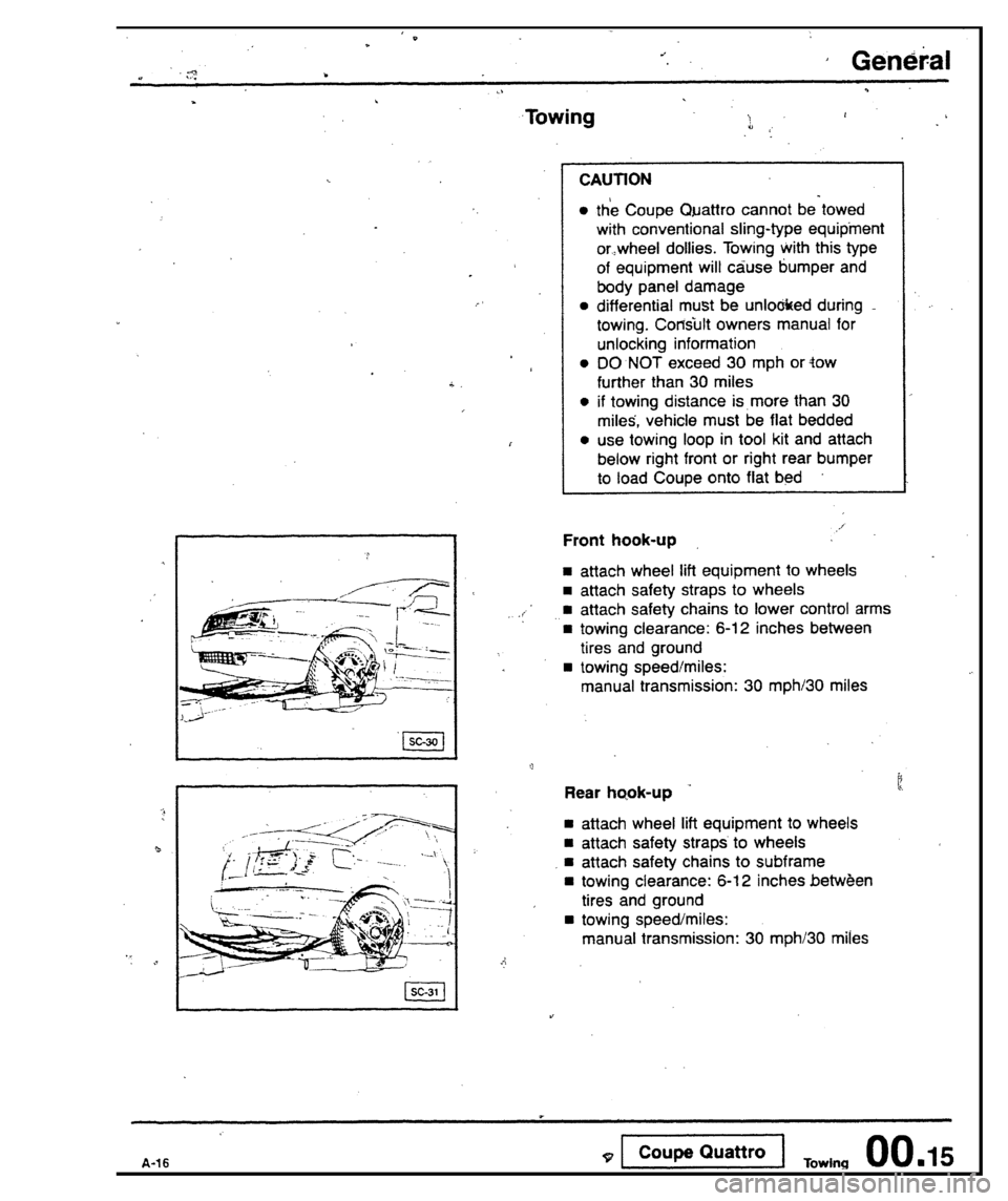 AUDI 80 90 COUPE 1988  Service Owners Guide 