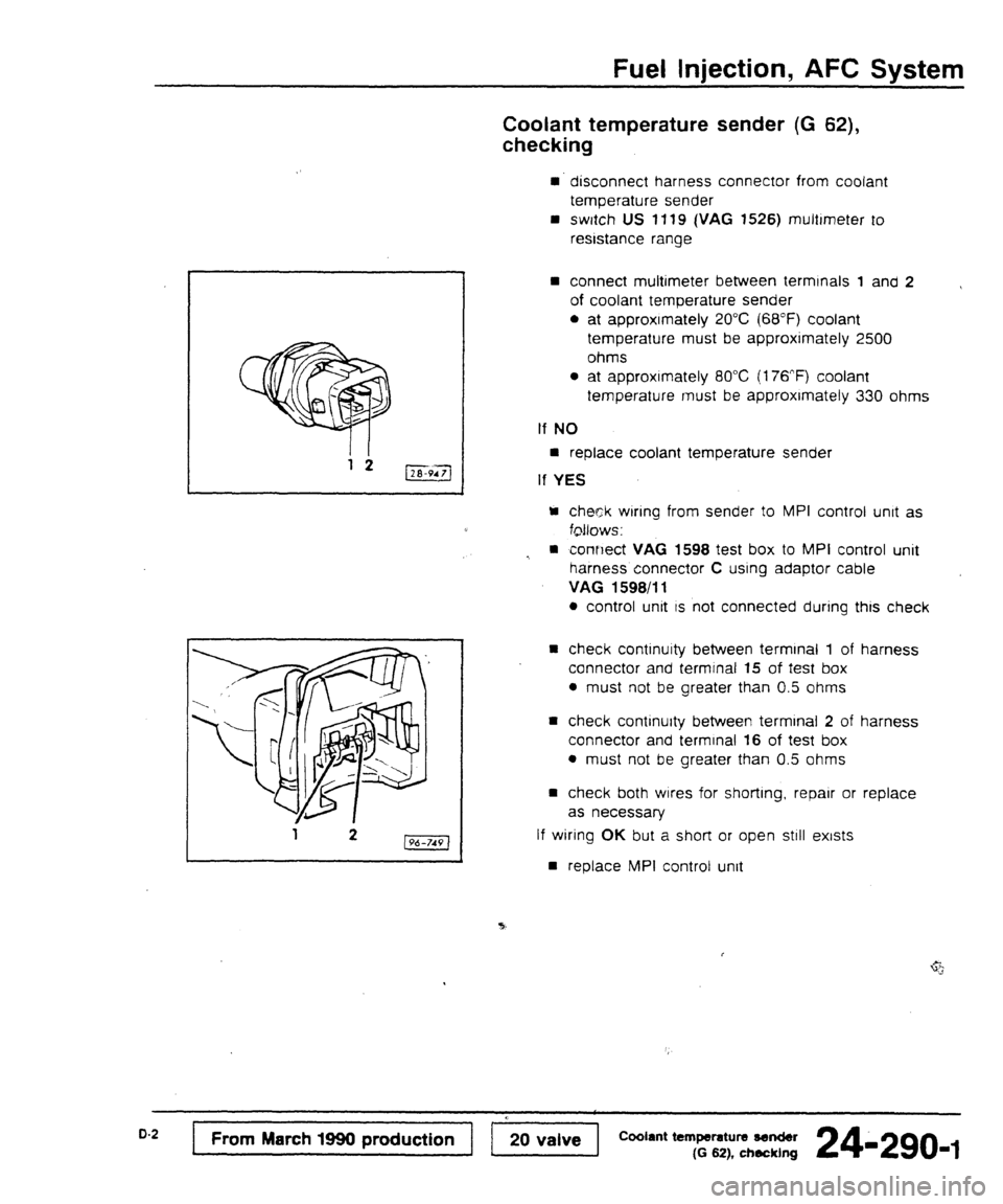 AUDI 80 90 COUPE 1988  Service Repair Manual 