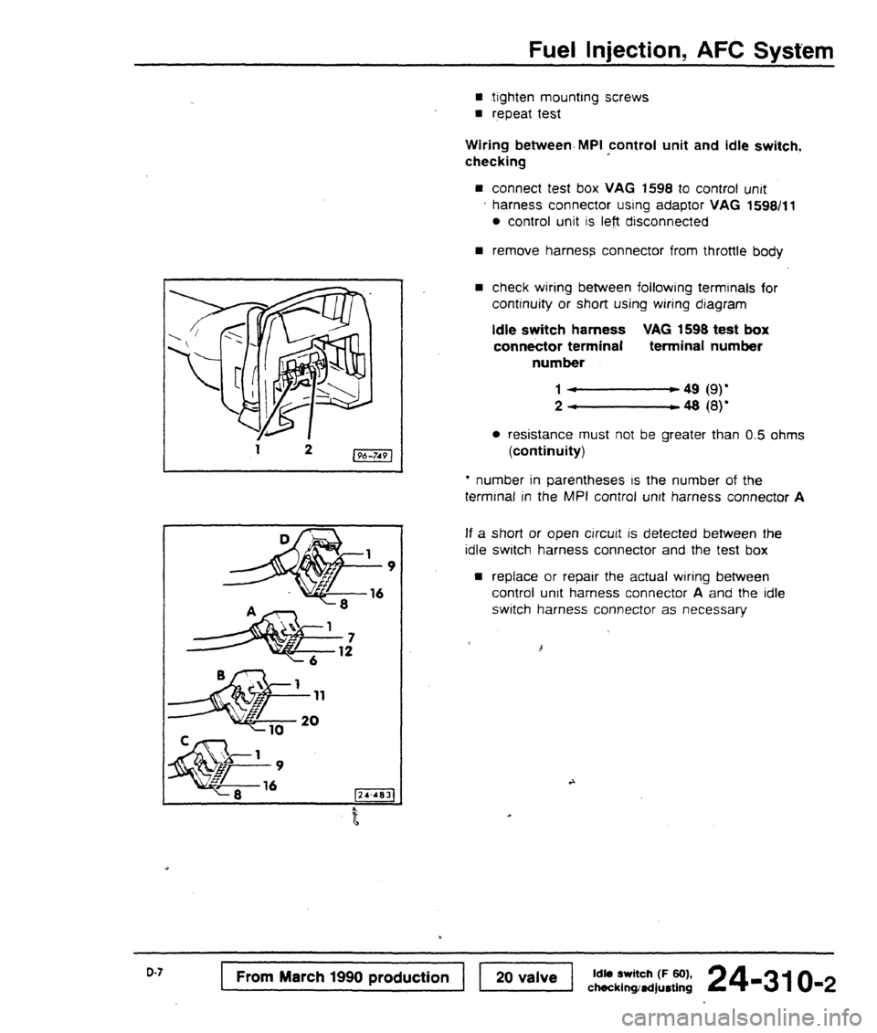 AUDI 80 90 COUPE 1988  Service Repair Manual 