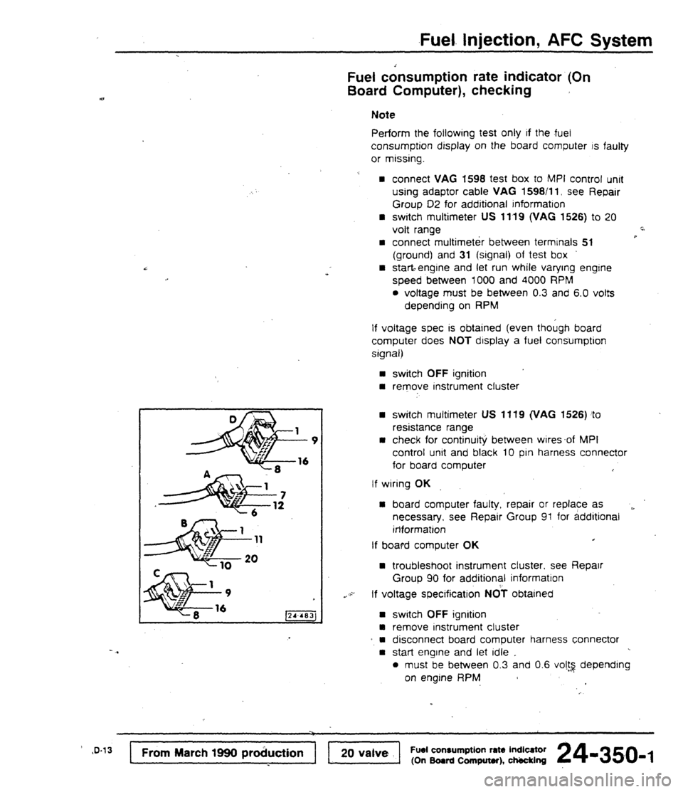 AUDI 80 90 COUPE 1988  Service Repair Manual 