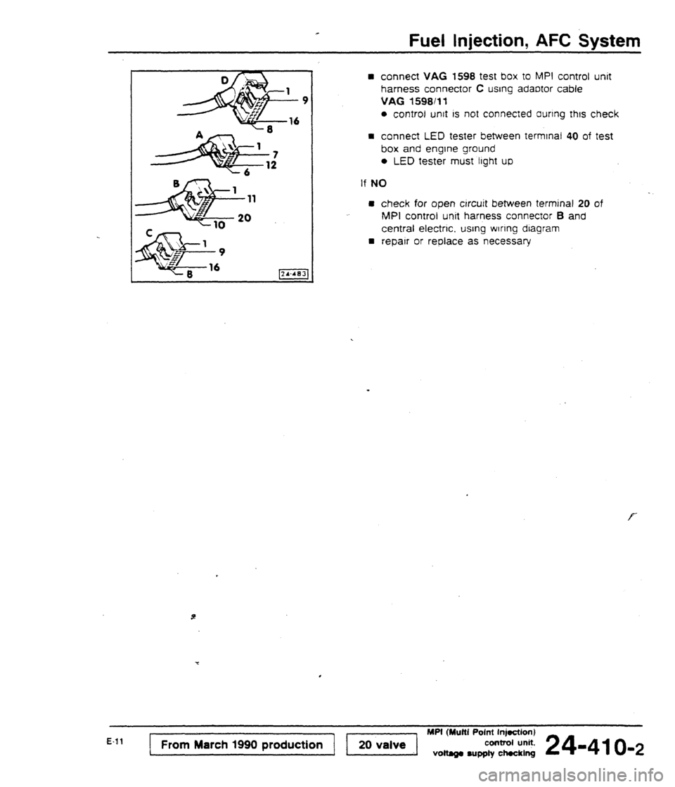 AUDI 80 90 COUPE 1988  Service Repair Manual 