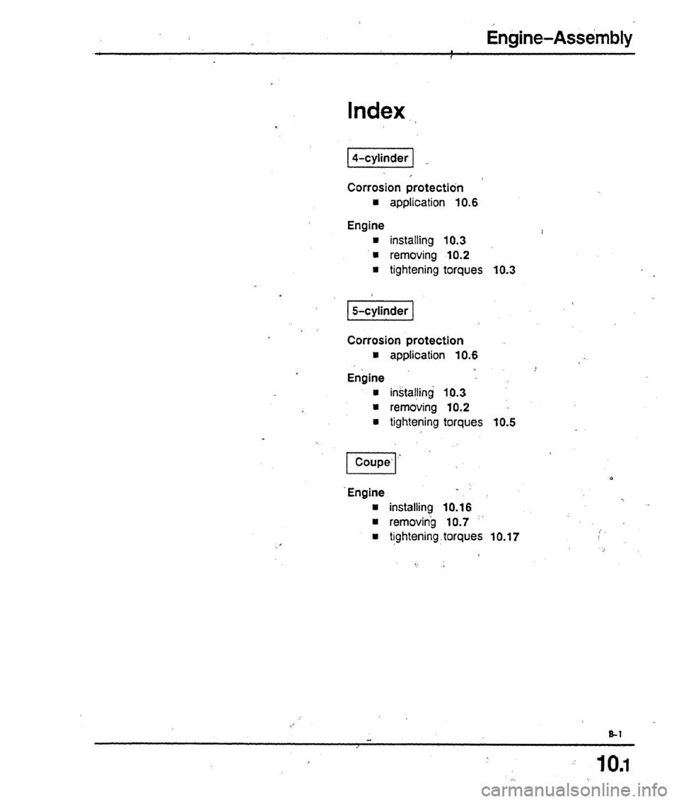 AUDI 80 90 COUPE 1988 Service Owners Guide AUDI 80 90 COUPE 1988 Service Owners Guide