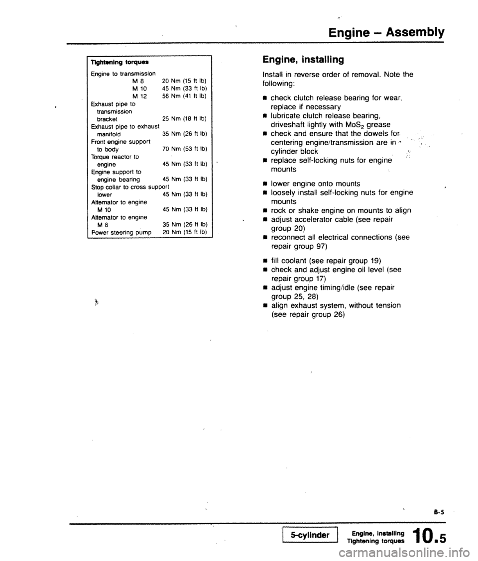 AUDI 80 90 COUPE 1988 Service Service Manual AUDI 80 90 COUPE 1988 Service Service Manual