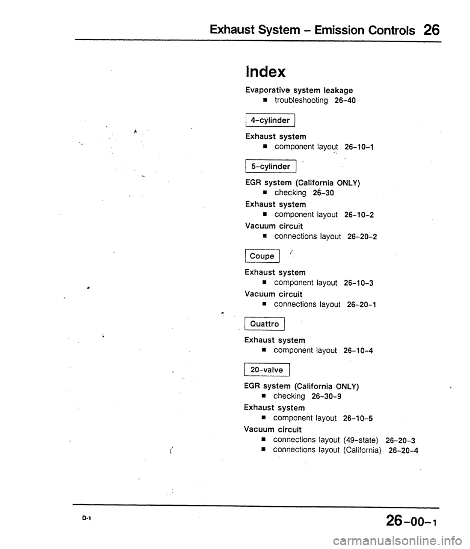 AUDI 80 90 COUPE 1988 Service Repair Manual AUDI 80 90 COUPE 1988 Service Repair Manual