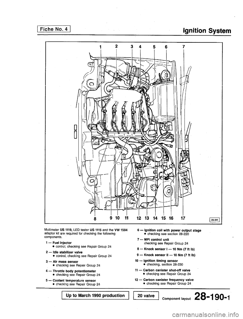 AUDI 80 90 COUPE 1988  Service Repair Manual 