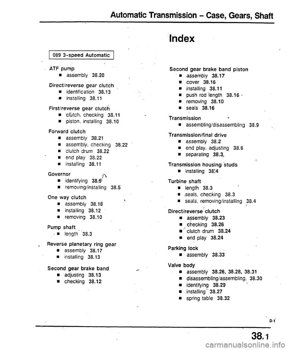 AUDI 80 90 COUPE 1988 Service Repair Manual AUDI 80 90 COUPE 1988 Service Repair Manual