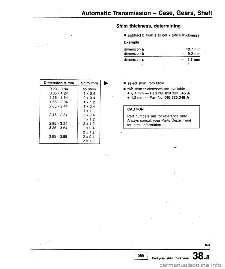 AUDI 80 90 COUPE 1988 Service Repair Manual AUDI 80 90 COUPE 1988 Service Repair Manual