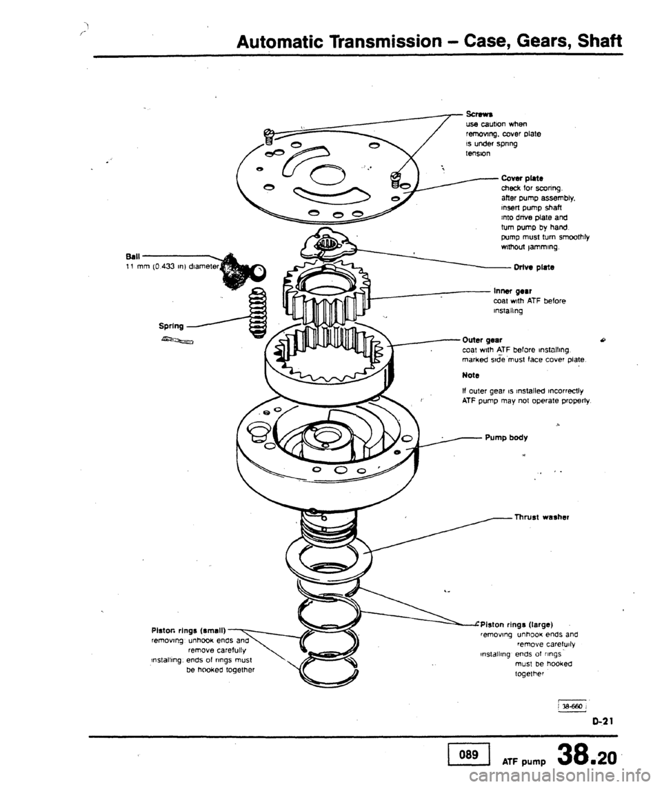 AUDI 80 90 COUPE 1988  Service Repair Manual 