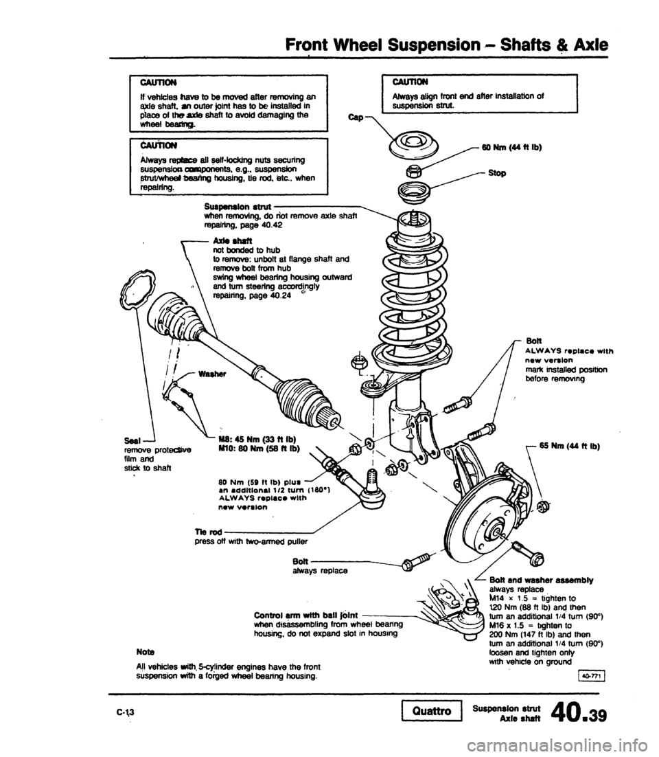 AUDI 80 90 COUPE 1988 Service Repair Manual AUDI 80 90 COUPE 1988 Service Repair Manual