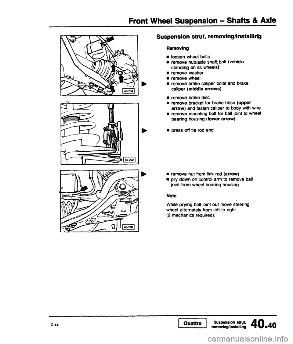 AUDI 80 90 COUPE 1988 Service Repair Manual AUDI 80 90 COUPE 1988 Service Repair Manual