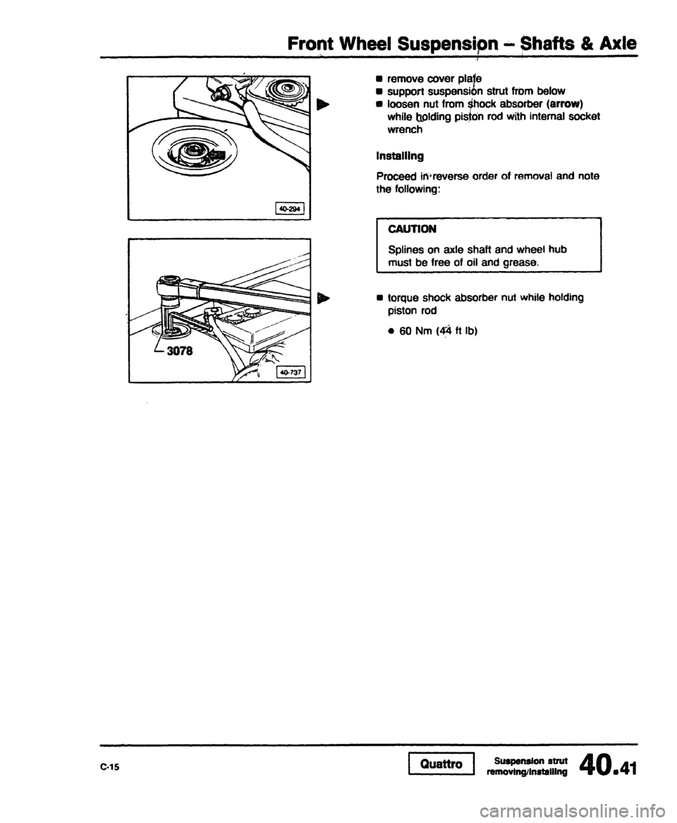 AUDI 80 90 COUPE 1988 Service Repair Manual AUDI 80 90 COUPE 1988 Service Repair Manual