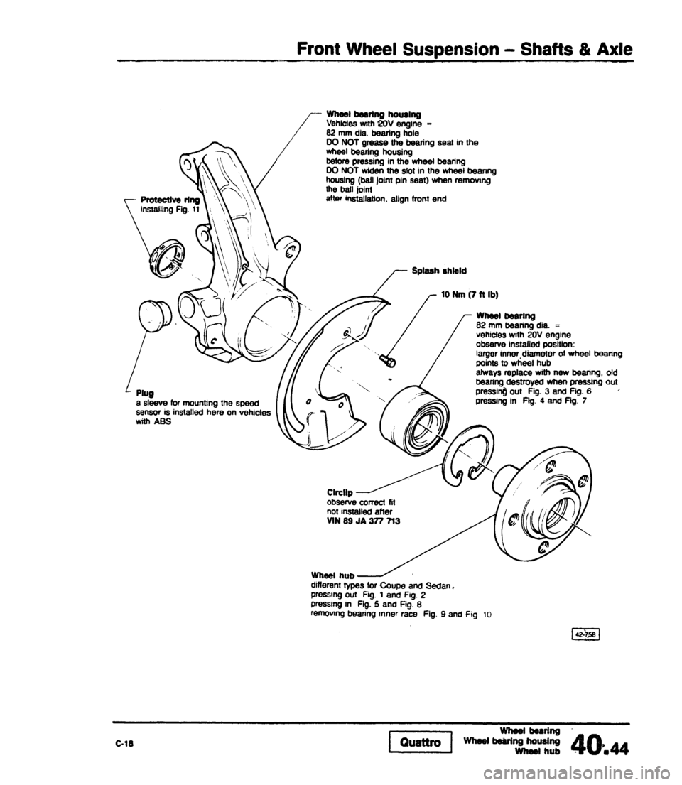 AUDI 80 90 COUPE 1988 Service Repair Manual AUDI 80 90 COUPE 1988 Service Repair Manual