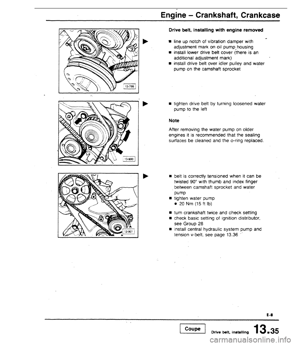 AUDI 80 90 COUPE 1988 Service Owners Manual AUDI 80 90 COUPE 1988 Service Owners Manual