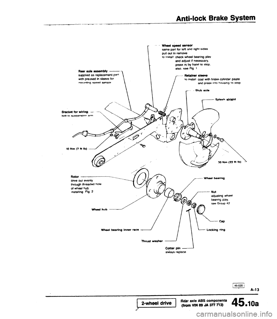 AUDI 80 90 COUPE 1988  Service Repair Manual 