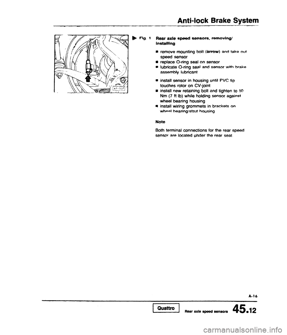 AUDI 80 90 COUPE 1988  Service Repair Manual 