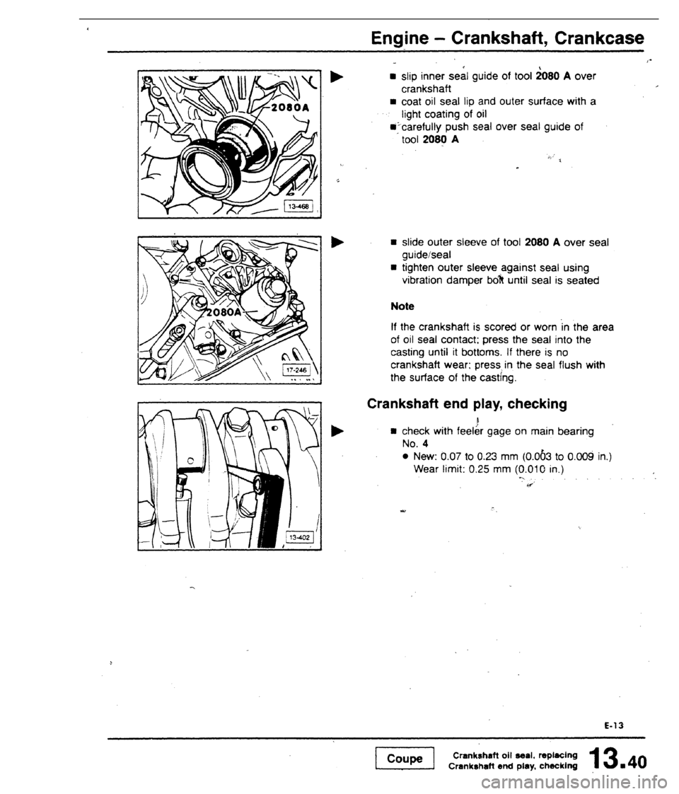 AUDI 80 90 COUPE 1988 Service Owners Manual AUDI 80 90 COUPE 1988 Service Owners Manual