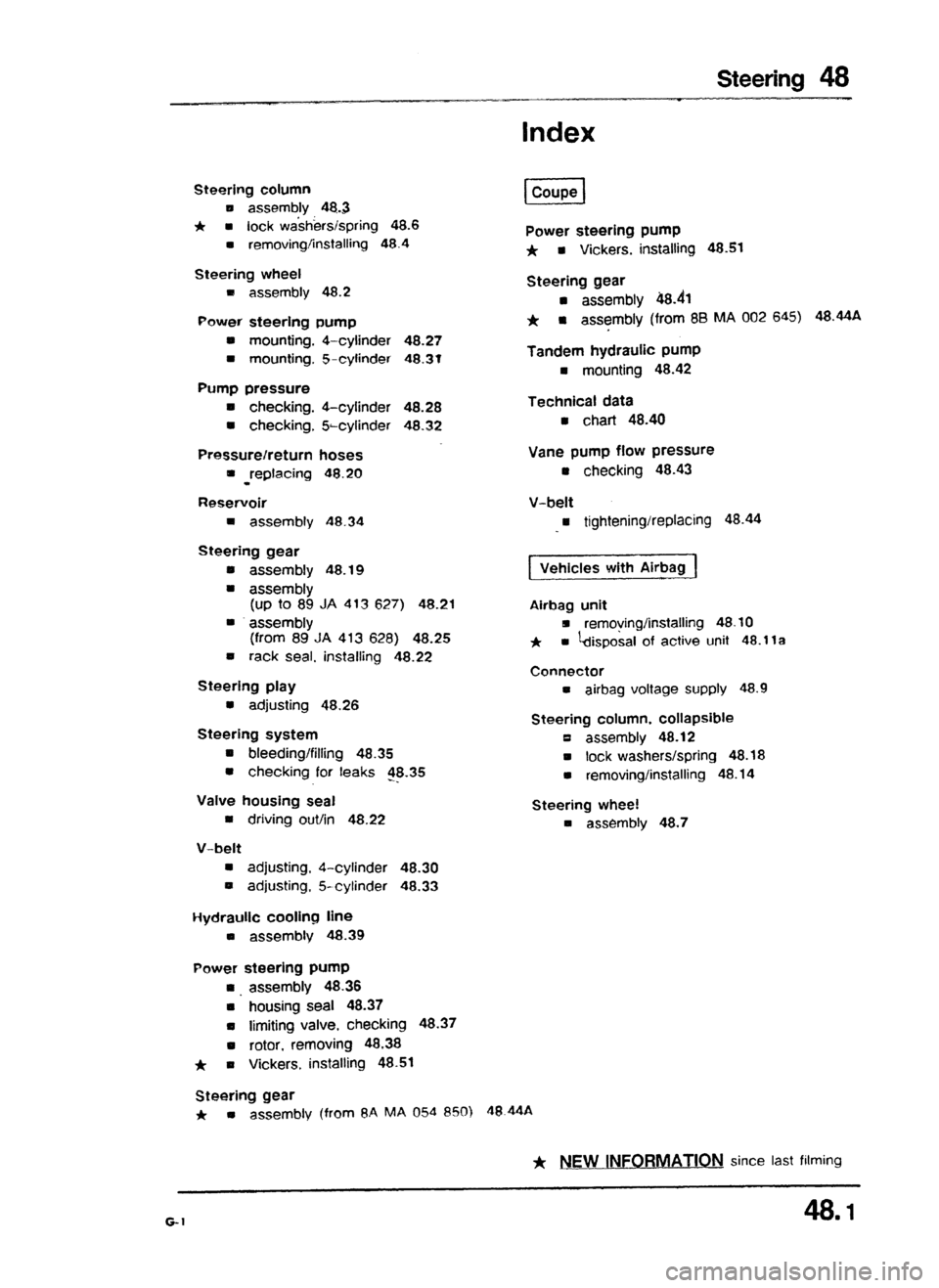 AUDI 80 90 COUPE 1988 Service Repair Manual AUDI 80 90 COUPE 1988 Service Repair Manual