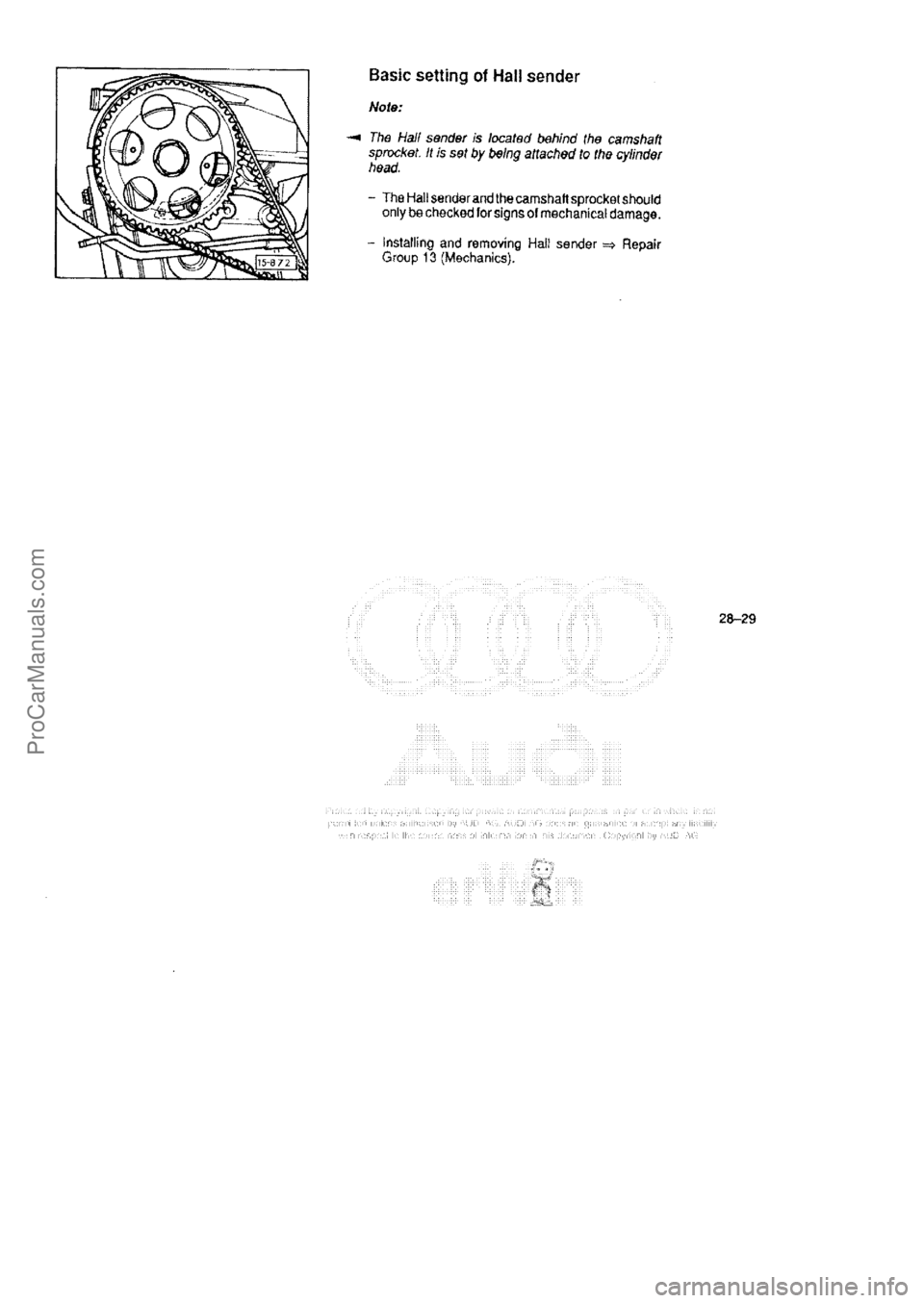 AUDI 80 1992 Workshop Manual ProCarManuals.com AUDI 80 1992 Workshop Manual ProCarManuals.com