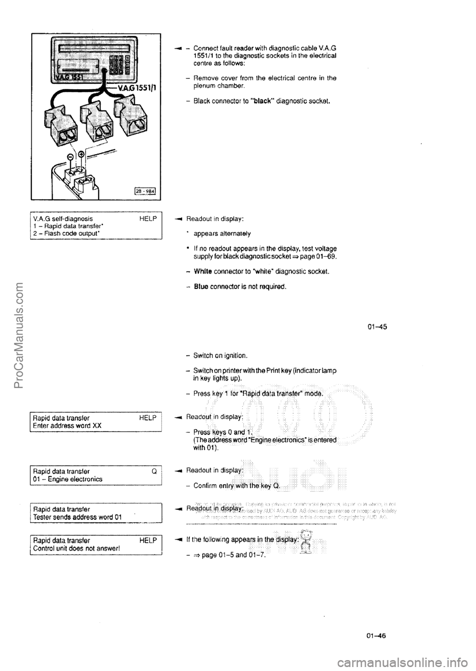 AUDI 80 1992 Owners Manual ProCarManuals.com AUDI 80 1992 Owners Manual ProCarManuals.com