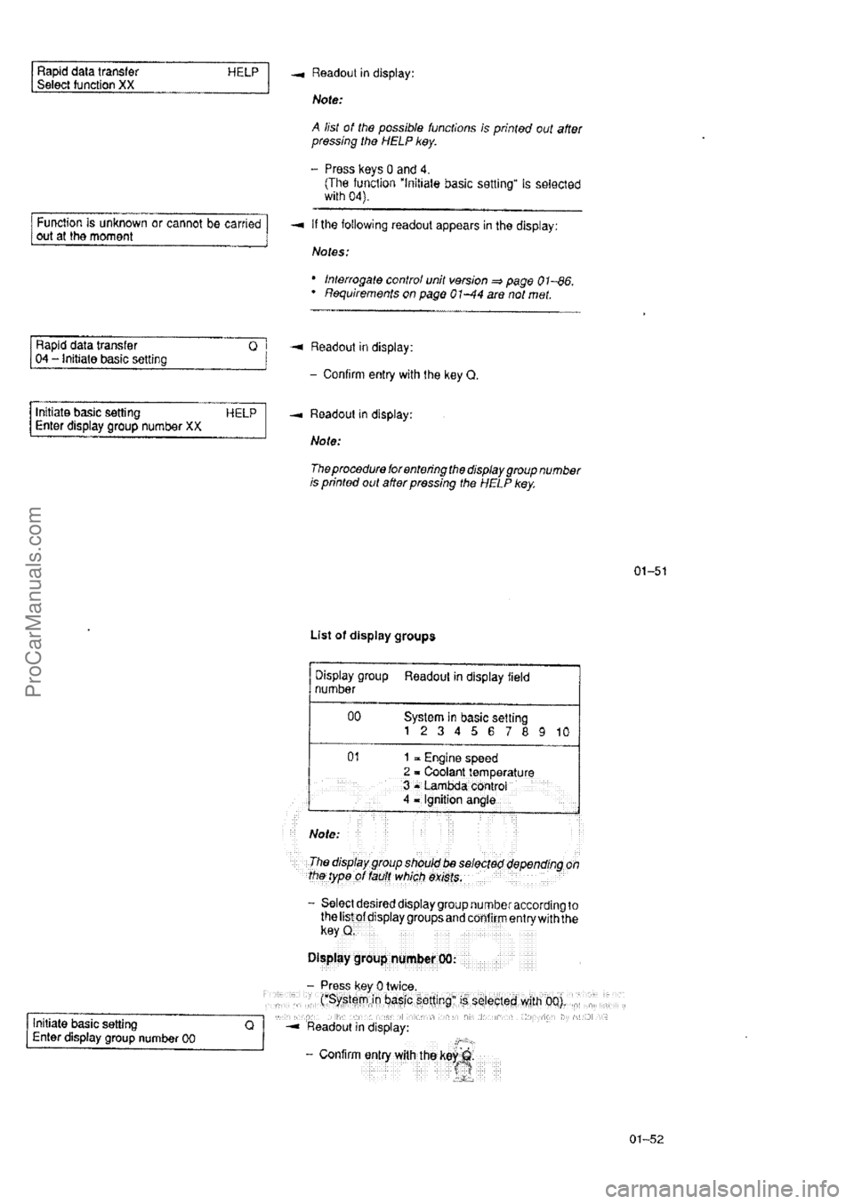 AUDI 80 1992 Owners Manual ProCarManuals.com AUDI 80 1992 Owners Manual ProCarManuals.com