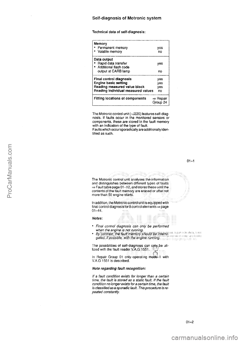 AUDI 80 1992  Workshop Manual ProCarManuals.com 