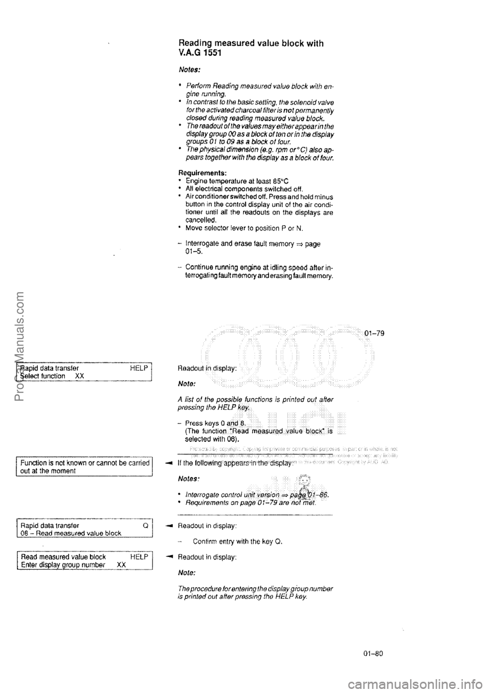 AUDI 80 1992 Service Manual ProCarManuals.com 