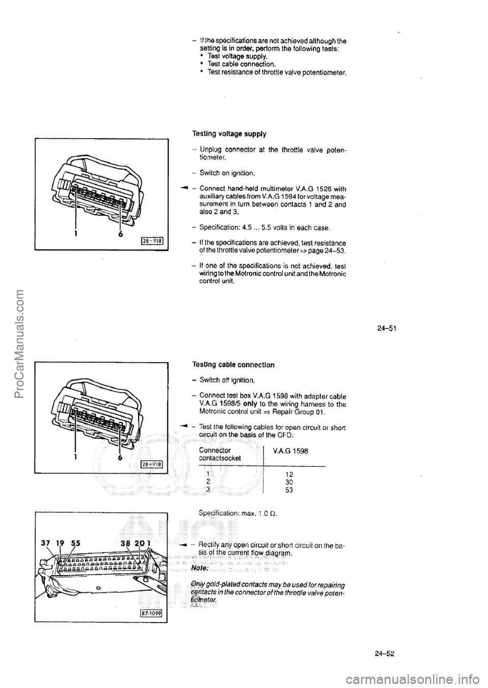 AUDI 80 1992 Manual PDF ProCarManuals.com AUDI 80 1992 Manual PDF ProCarManuals.com