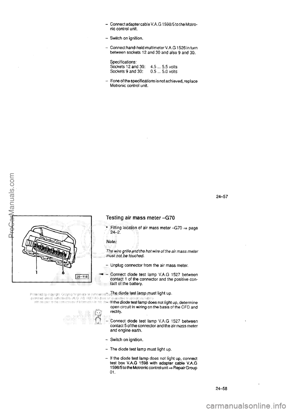 AUDI 80 1992 Manual PDF ProCarManuals.com AUDI 80 1992 Manual PDF ProCarManuals.com