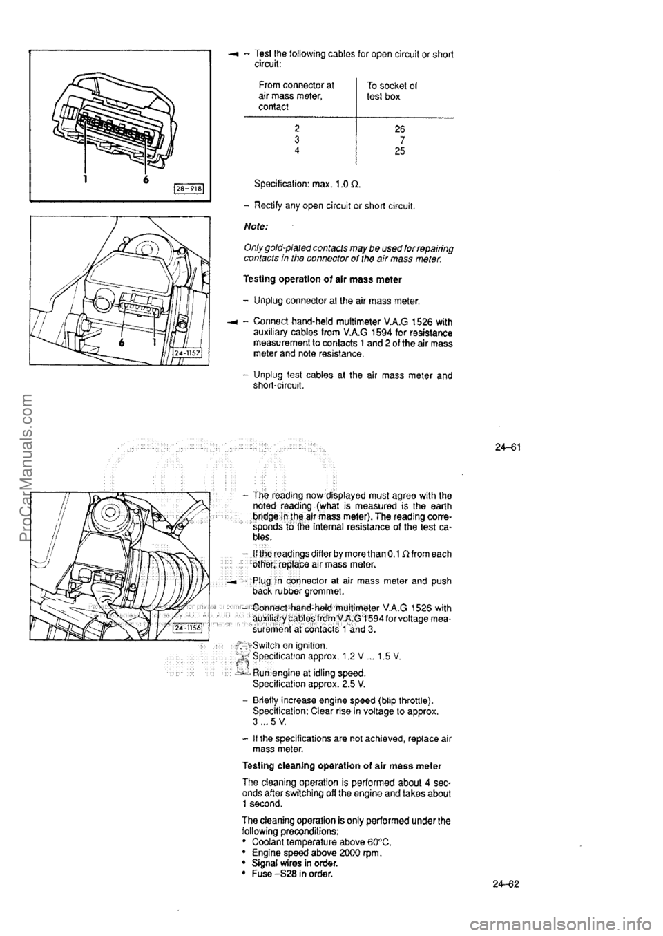 AUDI 80 1992 Manual PDF ProCarManuals.com AUDI 80 1992 Manual PDF ProCarManuals.com