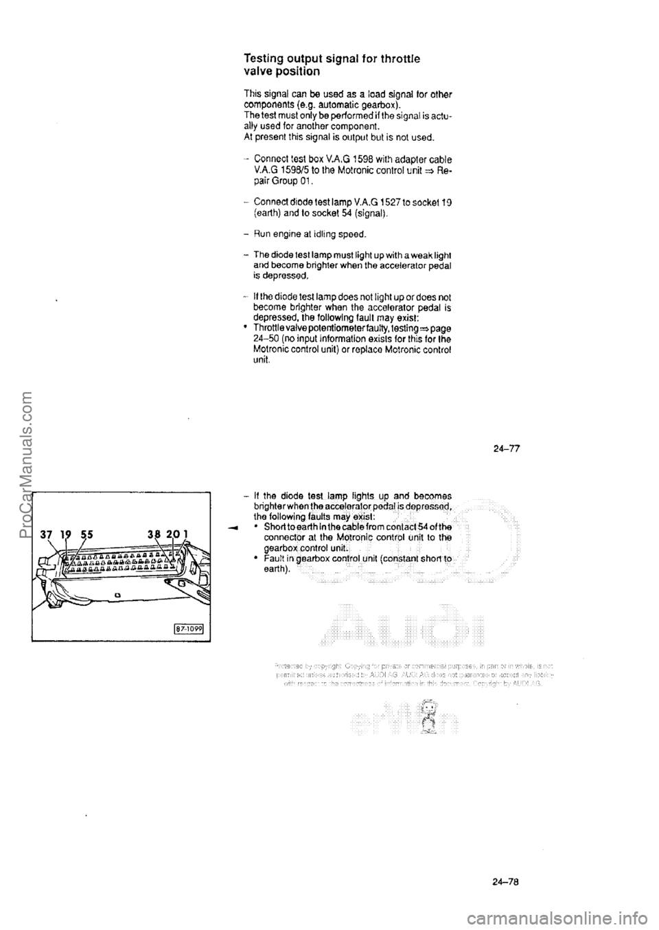 AUDI 80 1992 Manual Online ProCarManuals.com AUDI 80 1992 Manual Online ProCarManuals.com