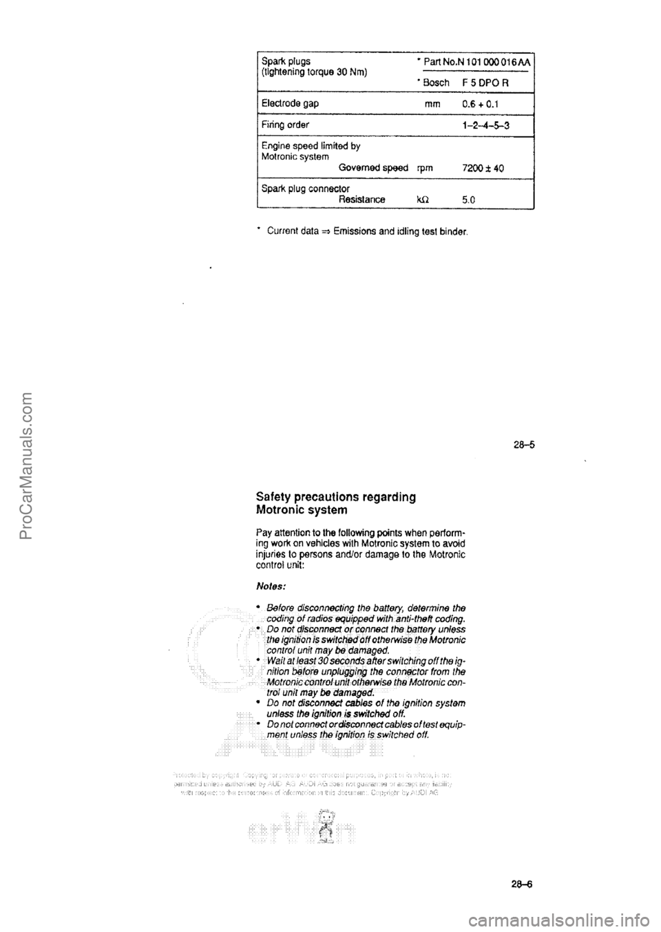 AUDI 80 1992 Owners Manual ProCarManuals.com AUDI 80 1992 Owners Manual ProCarManuals.com