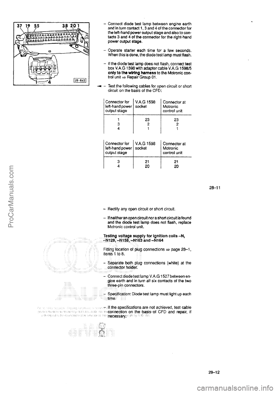 AUDI 80 1992 Owners Manual ProCarManuals.com AUDI 80 1992 Owners Manual ProCarManuals.com