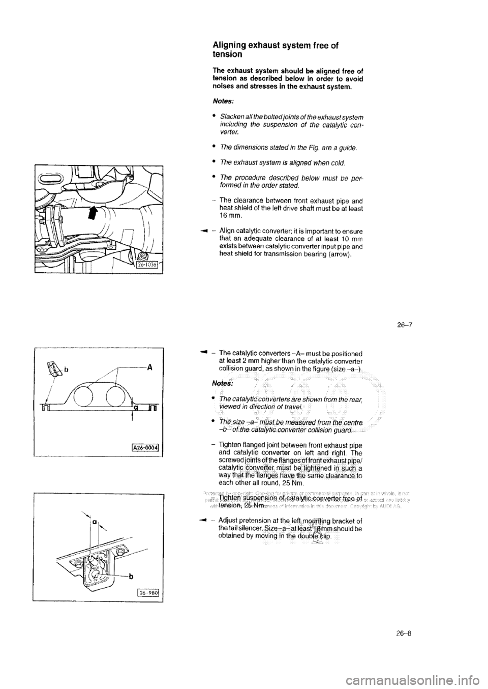 AUDI RS2 1994 Service Manual 
