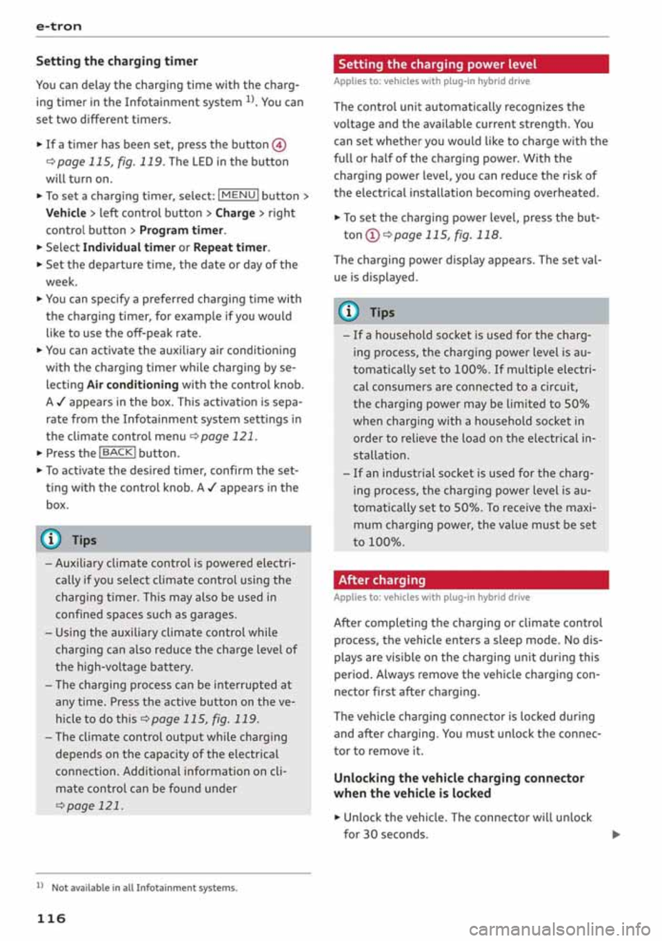 AUDI A3 SEDAN 2019  Owners Manual 