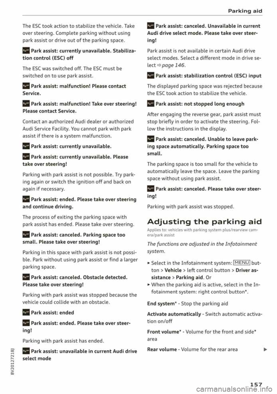 AUDI A3 SEDAN 2019 Owners Manual AUDI A3 SEDAN 2019 Owners Manual