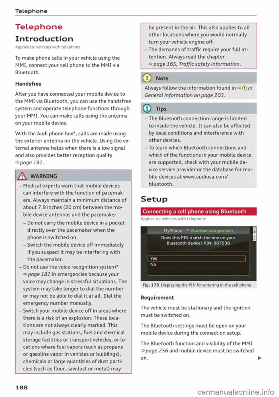 AUDI A3 SEDAN 2019  Owners Manual 