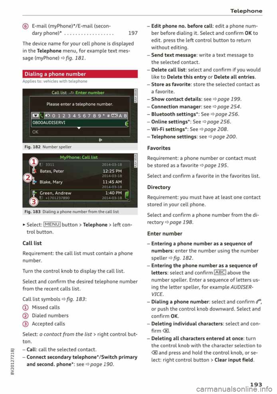 AUDI A3 SEDAN 2019  Owners Manual 