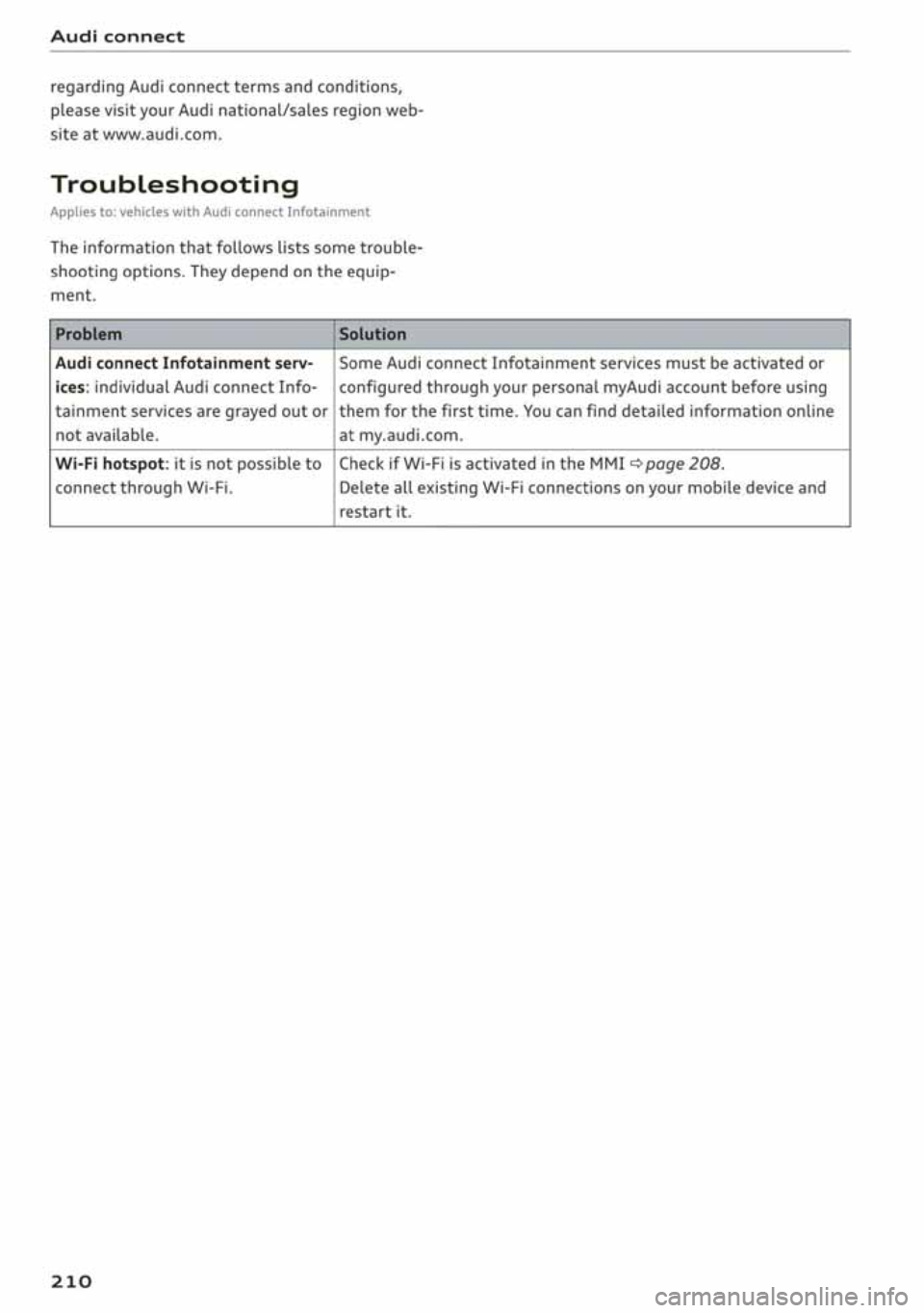AUDI A3 SEDAN 2019  Owners Manual 
