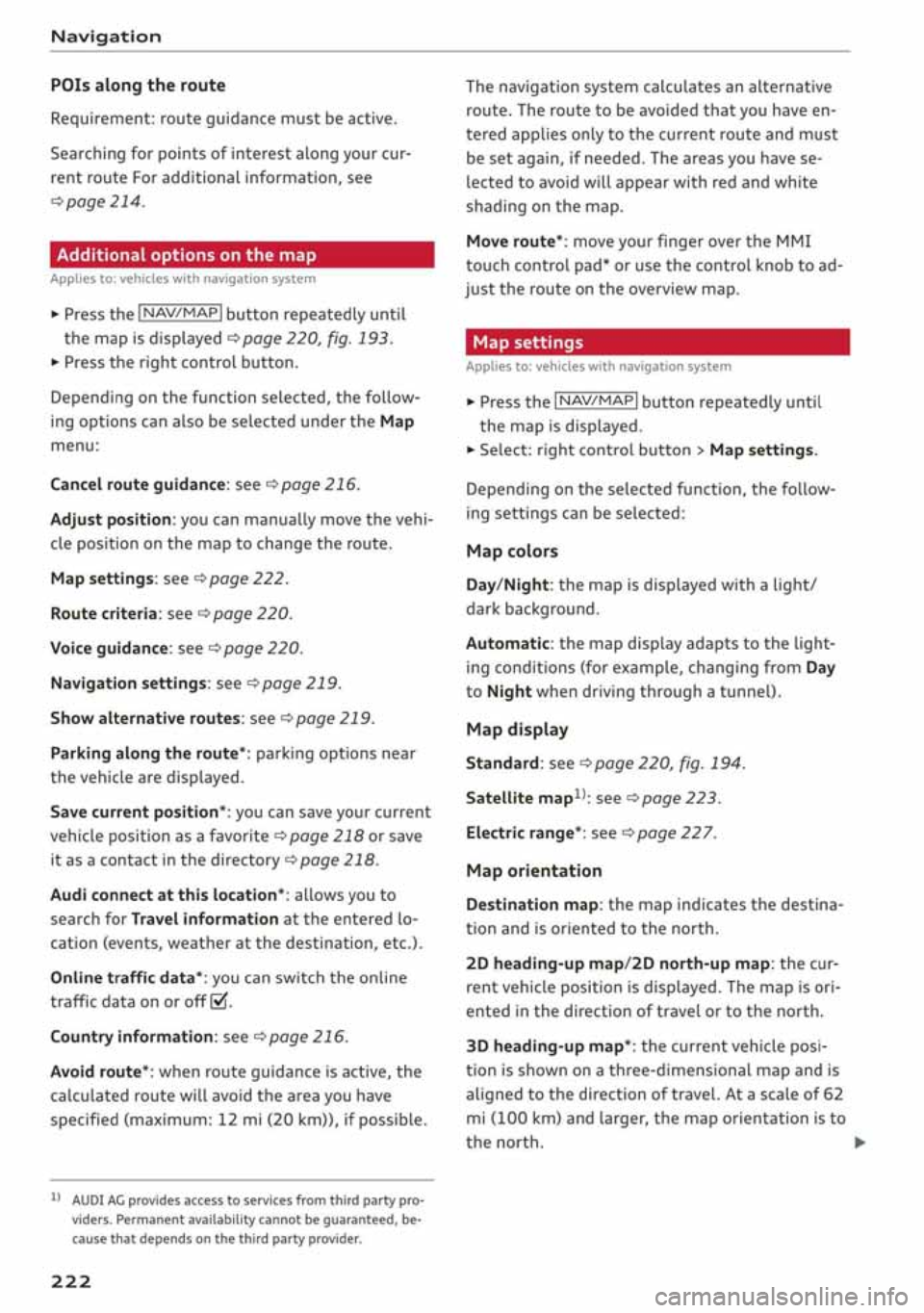 AUDI A3 SEDAN 2019  Owners Manual 