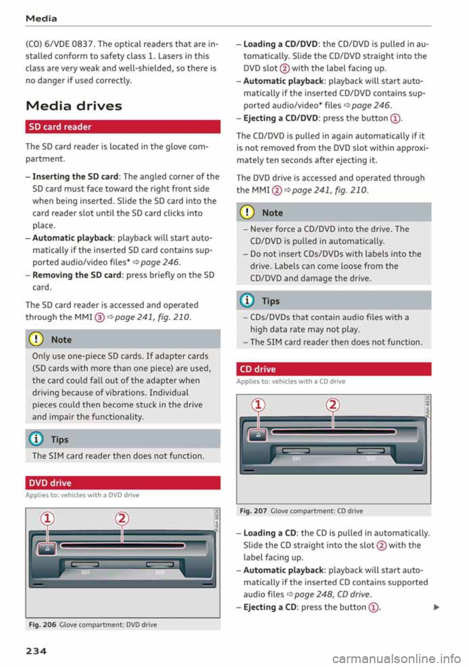 AUDI A3 SEDAN 2019  Owners Manual 
