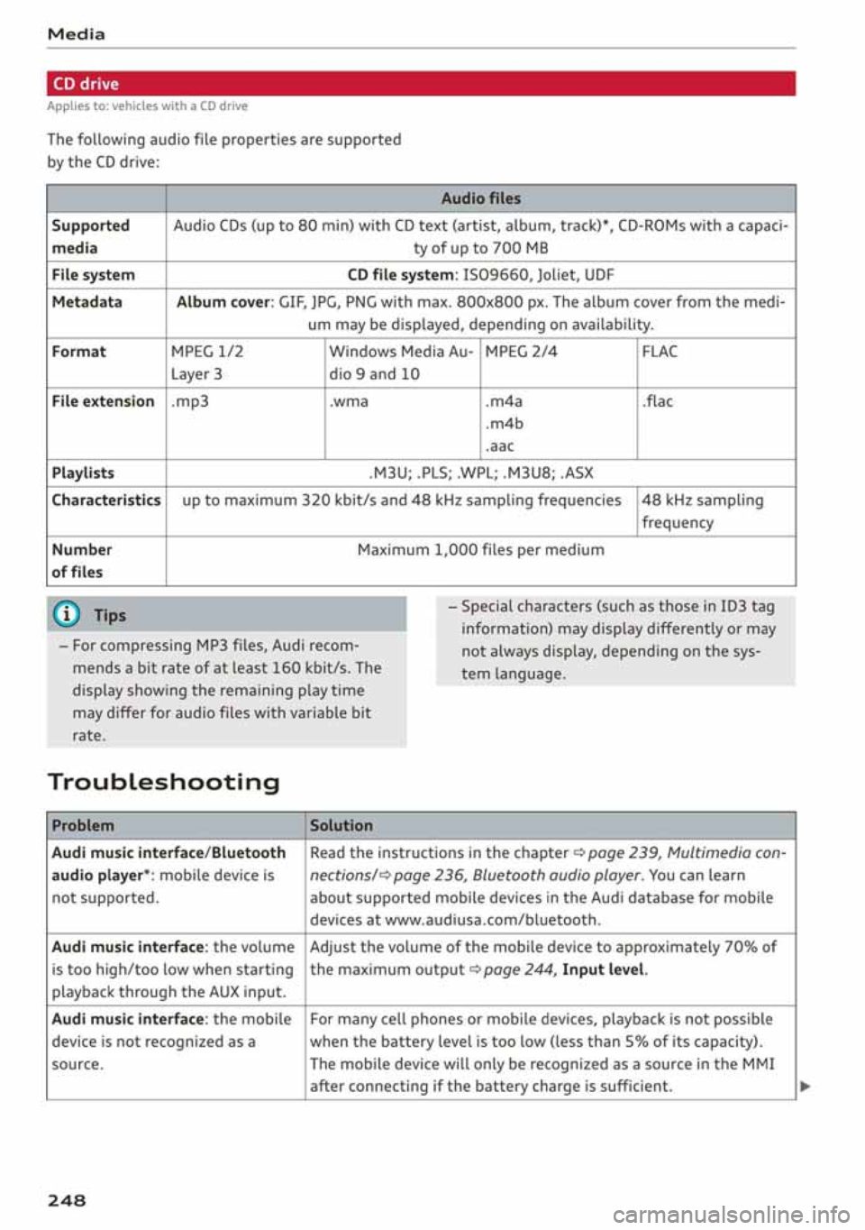 AUDI A3 SEDAN 2019  Owners Manual 