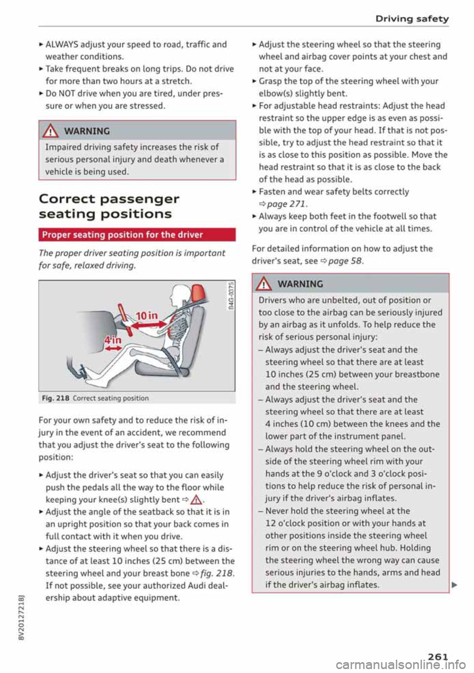 AUDI A3 SEDAN 2019  Owners Manual 