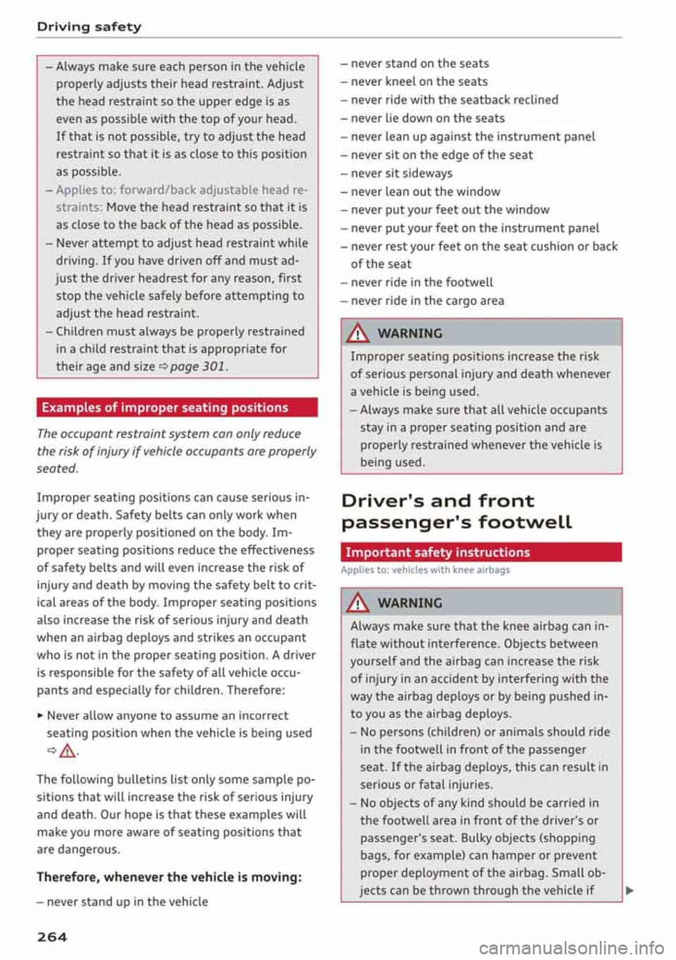 AUDI A3 SEDAN 2019  Owners Manual 