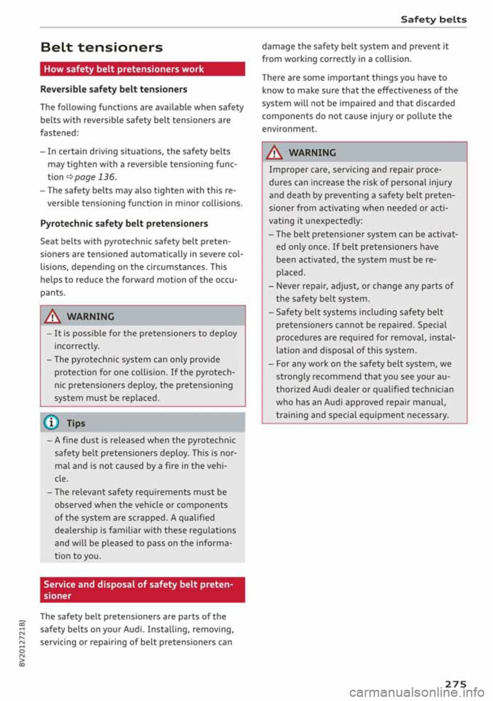 AUDI A3 SEDAN 2019  Owners Manual 