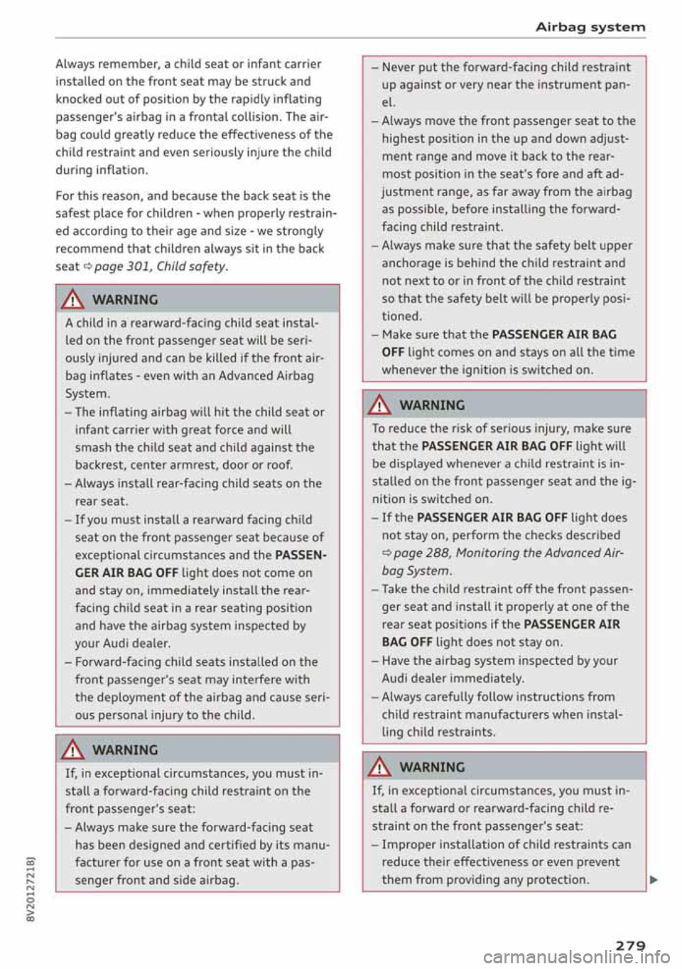 AUDI A3 SEDAN 2019  Owners Manual 