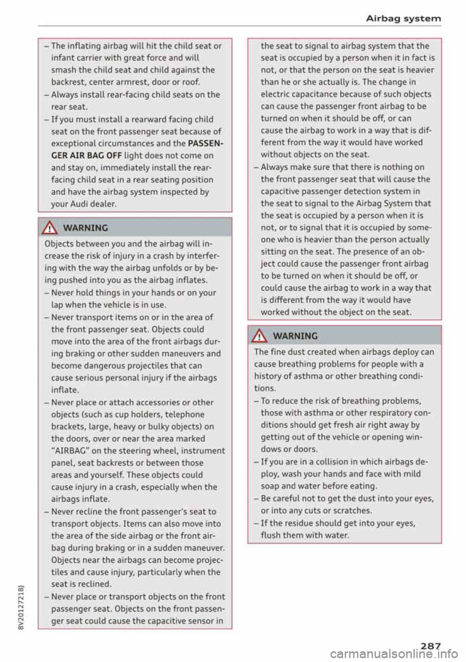 AUDI A3 SEDAN 2019  Owners Manual 