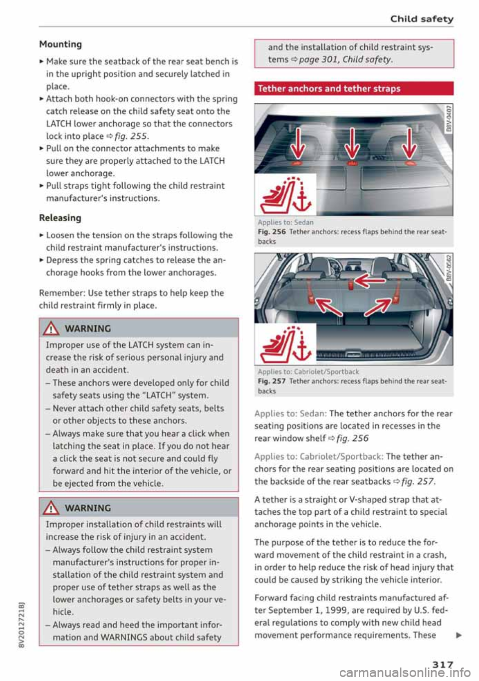 AUDI A3 SEDAN 2019 Owners Manual AUDI A3 SEDAN 2019 Owners Manual